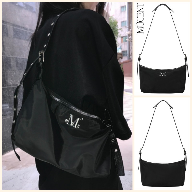 【MUCENT】Motor Punching Shoulder Bag Crossbody Bag