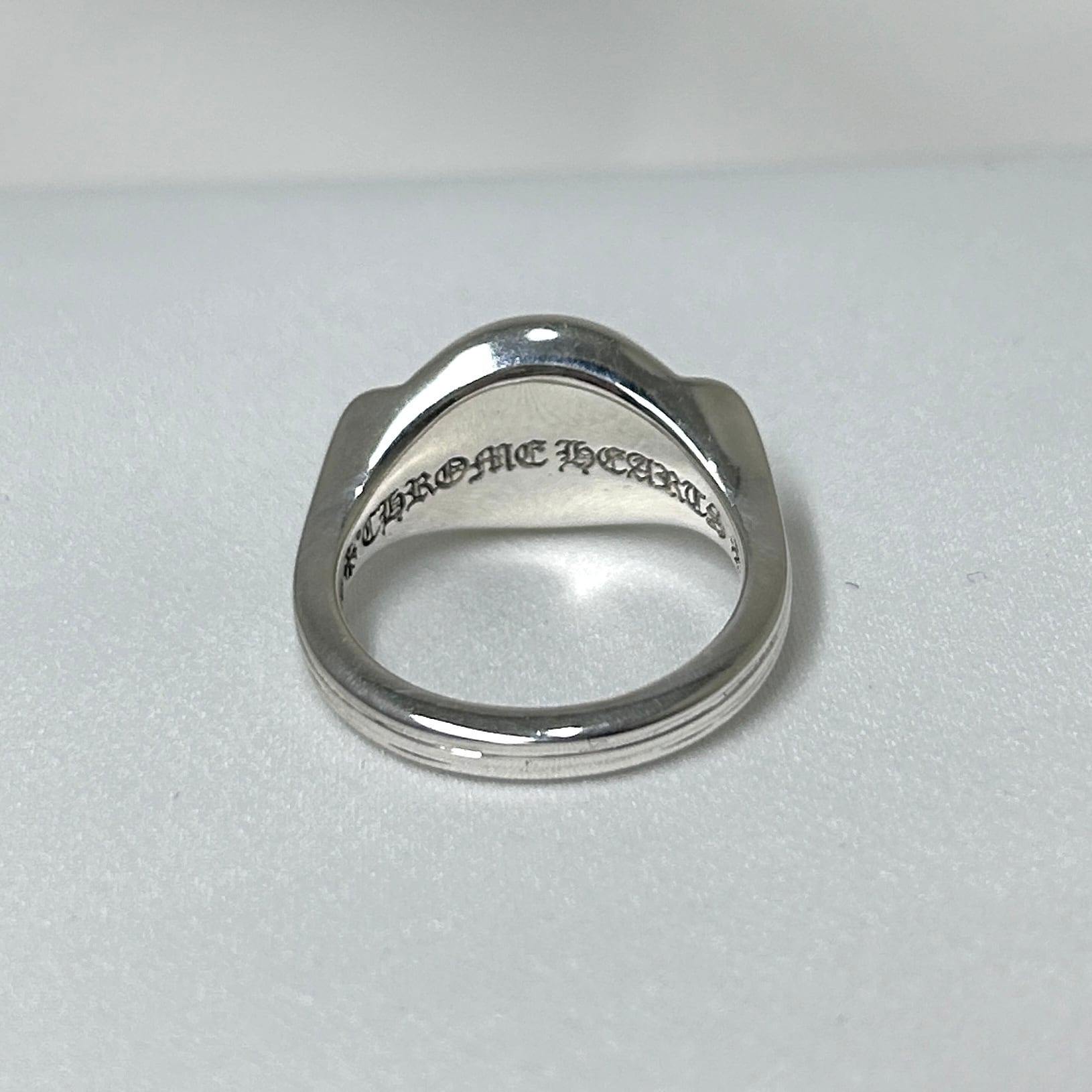 Chrome Hearts】シグネット リング シルバー925 約17号 (CHROME