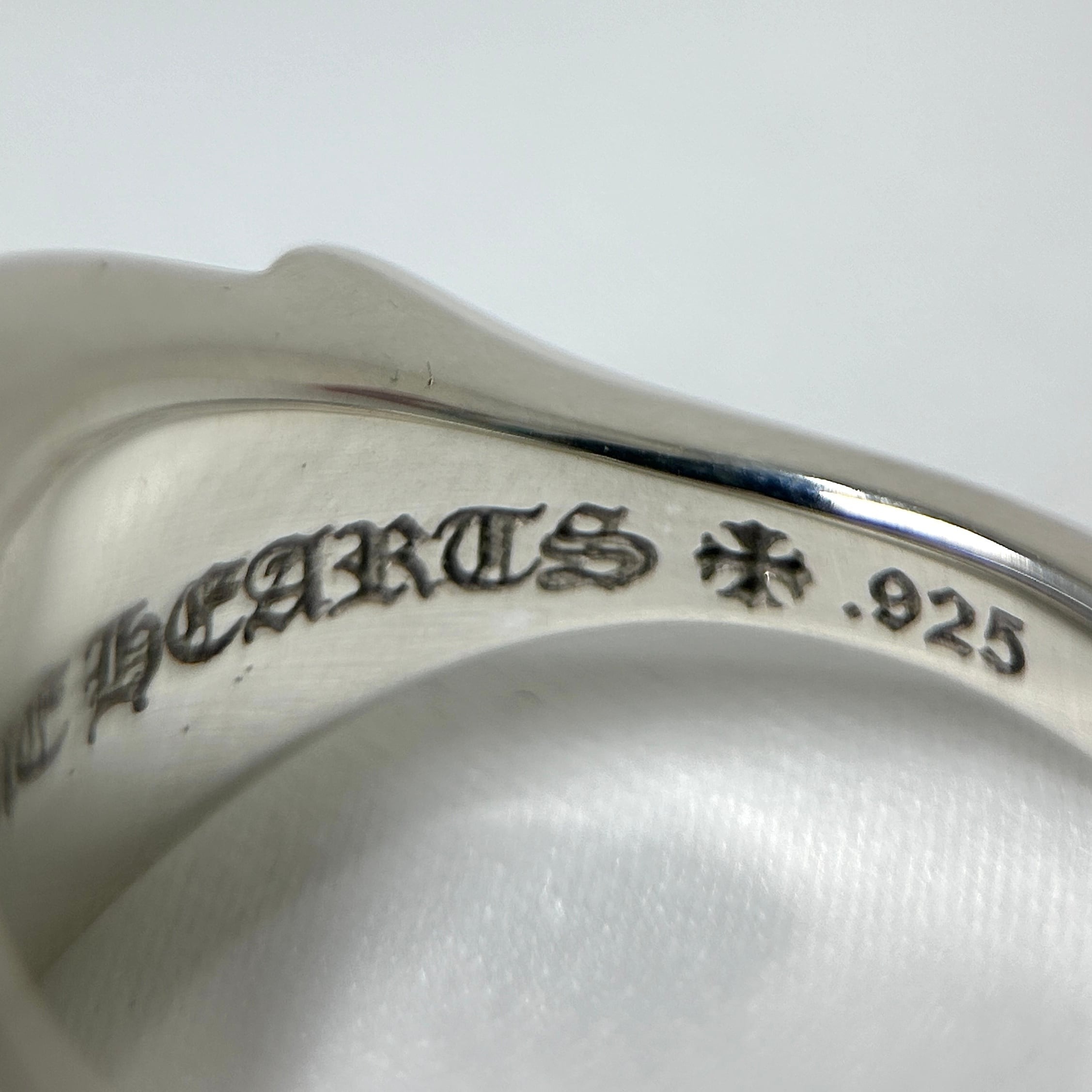 Chrome Hearts】シグネット リング シルバー925 約17号 (CHROME
