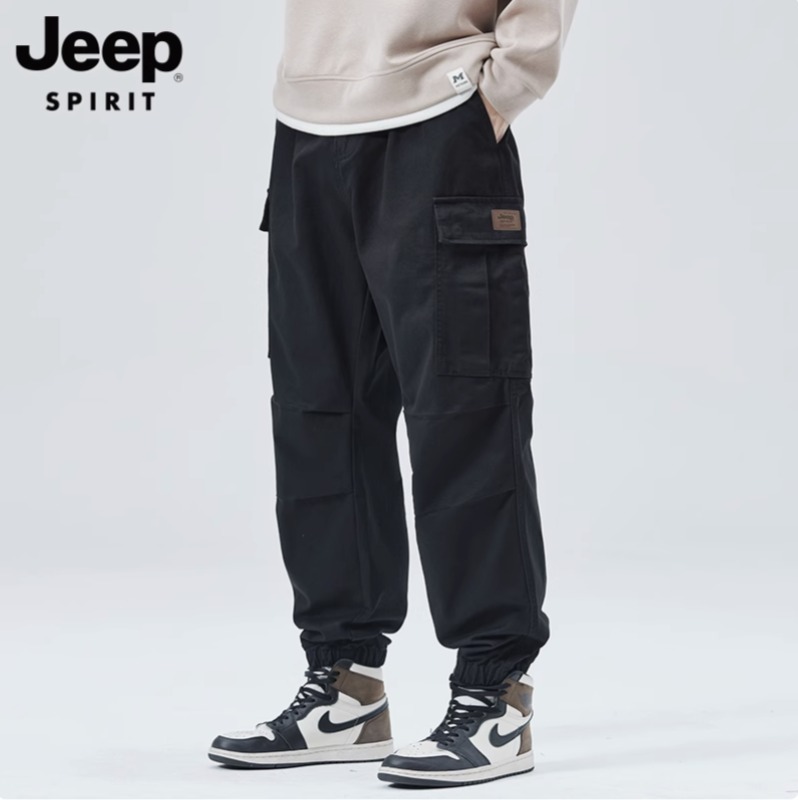 メンズ jeep カーゴパンツ コットン ボトムス vi-1331