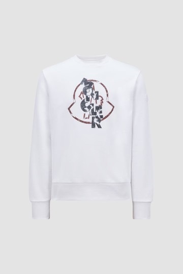《直営店買付》MONCLER モンクレール ロゴスウェットシャツ