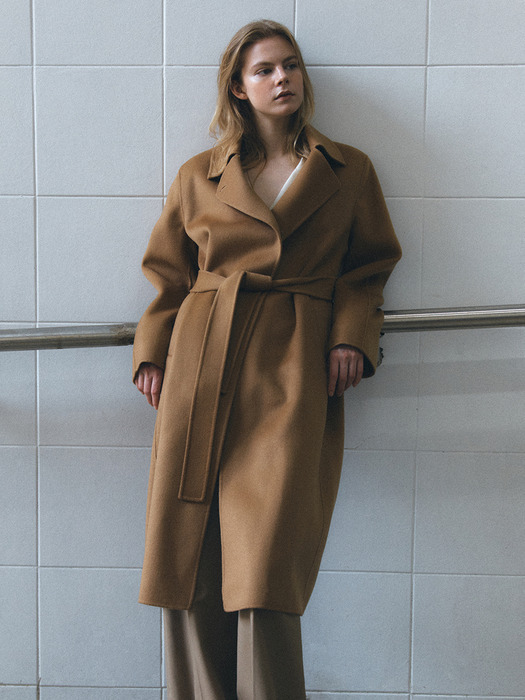 コート [FRONTTROW]Cashmere-blend Handmade Coat_2color