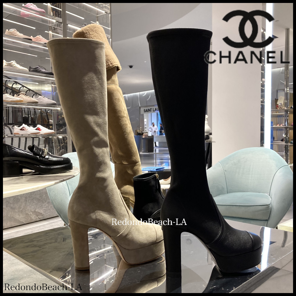 【華麗なる美脚を追求】CHANEL★ロングブーツ★24秋冬限定