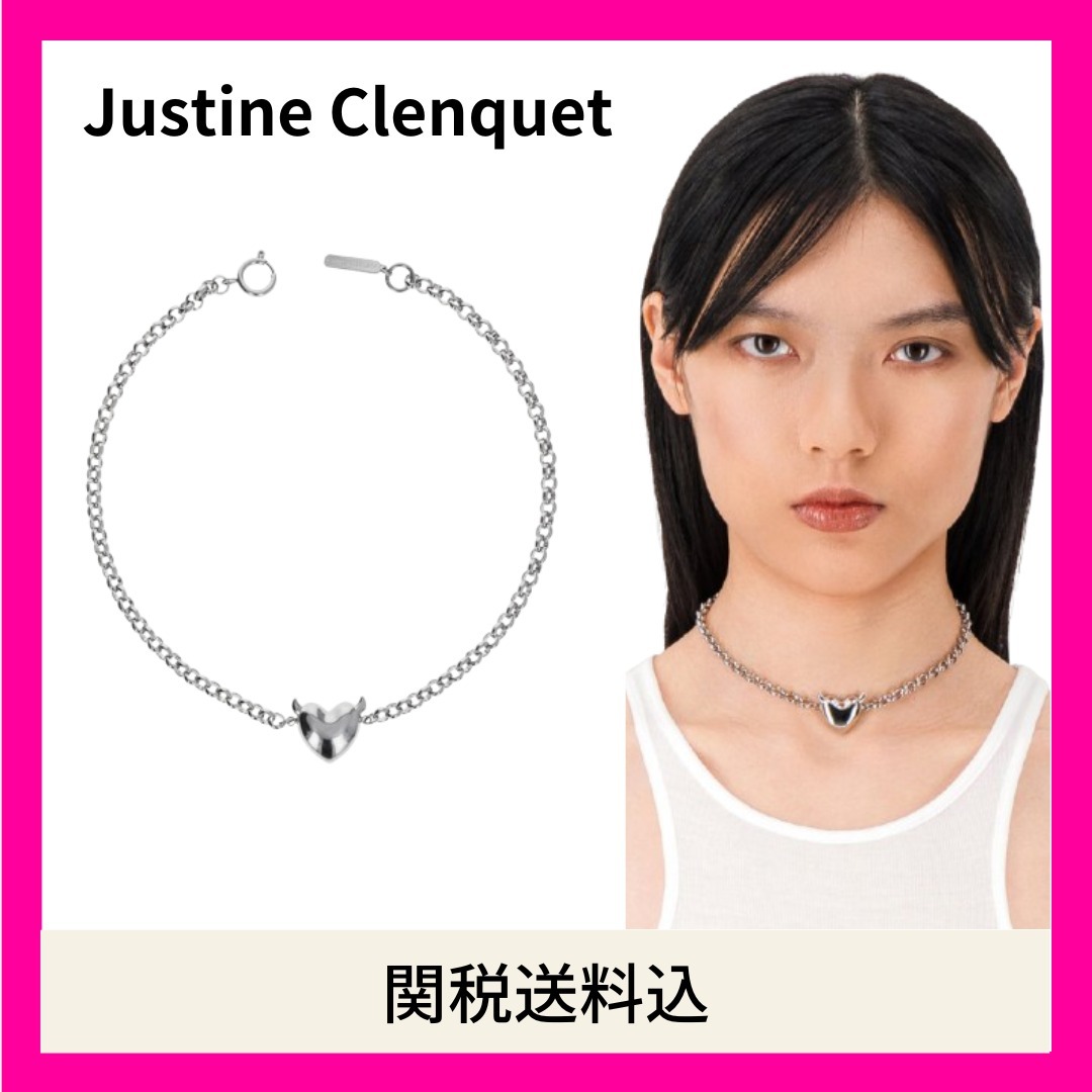 【Justine Clenquet】大人気★DEVIL シルバー ネックレス