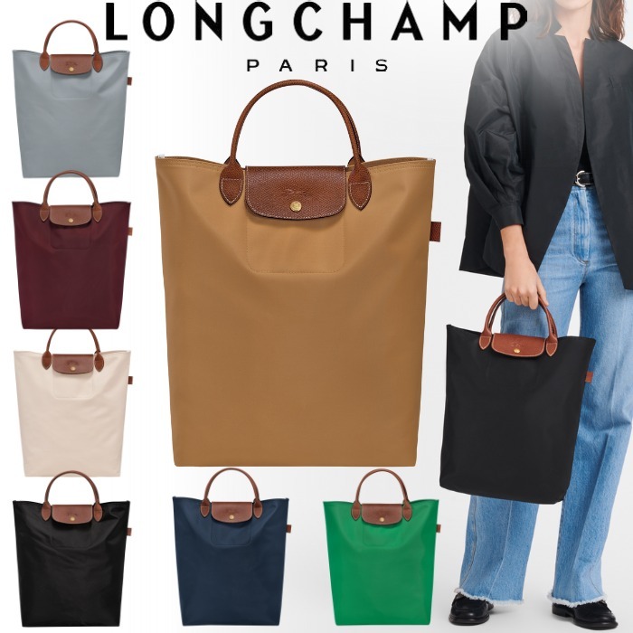 国内直営【Longchamp】Le Pliage Original M ショッピングバッグ