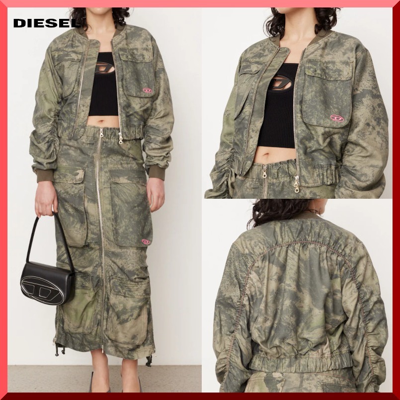 ☆可愛い☆【DIESEL】G-Khlo カモフラ ジャケット 関税/送料込み