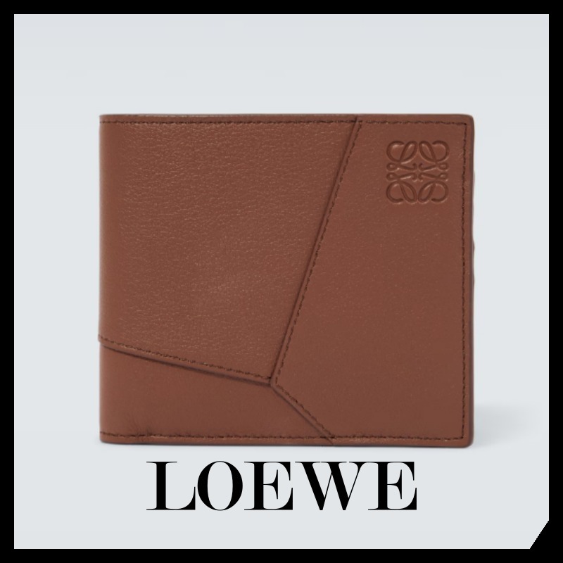 【関送込】LOEWE パズルレザー二つ折り財布