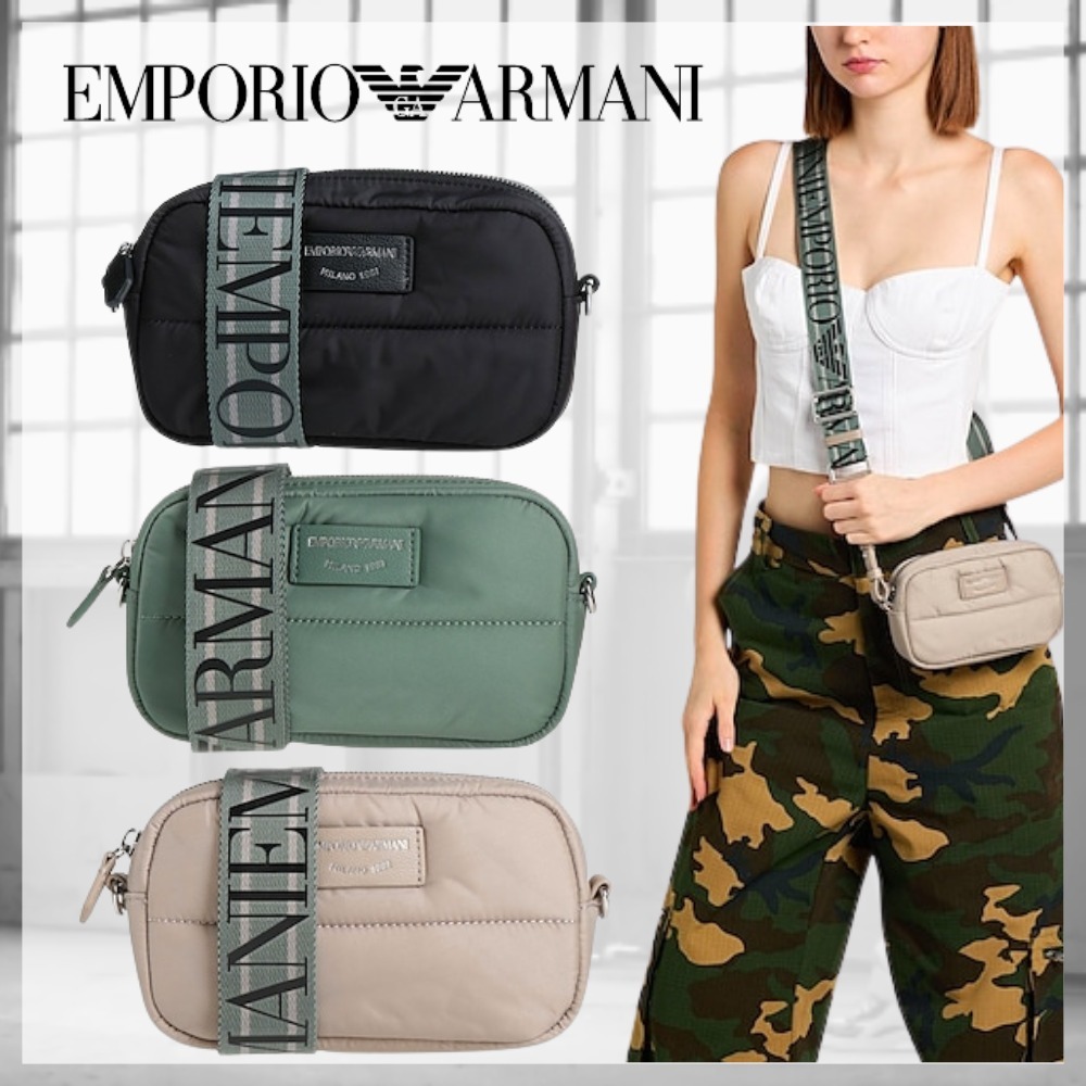 EMPORIO ARMANI* アルマーニ ロゴ ボディバッグ スモール