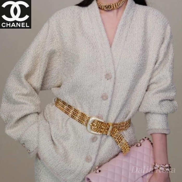 溢れる存在感♡ゴージャス【CHANEL】チェーンベルト