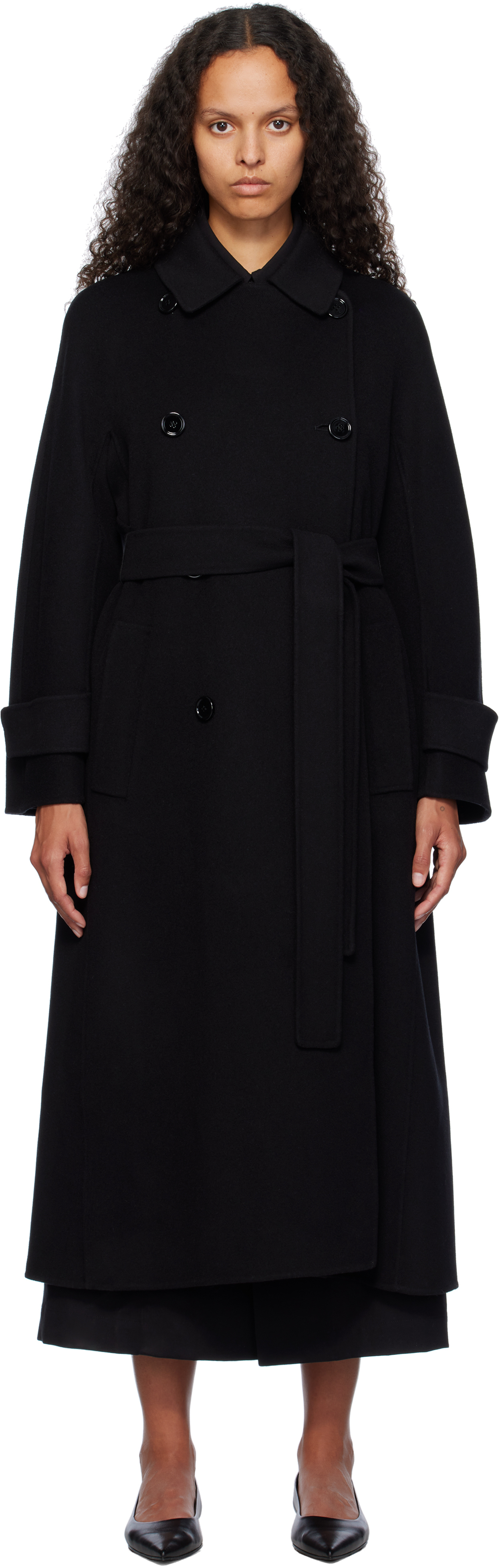 【関税込み】Max Mara ブラック Hester コート
