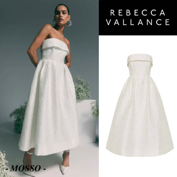 【REBECCA VALLANCE】ESTHER MIDI DRESS ブライダル コルセット