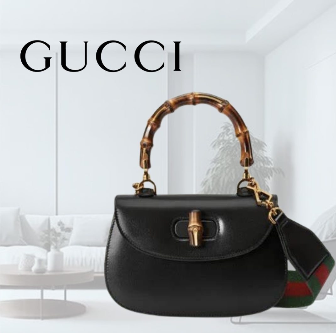 【すぐ届く】Gucci トップハンドルバッグ