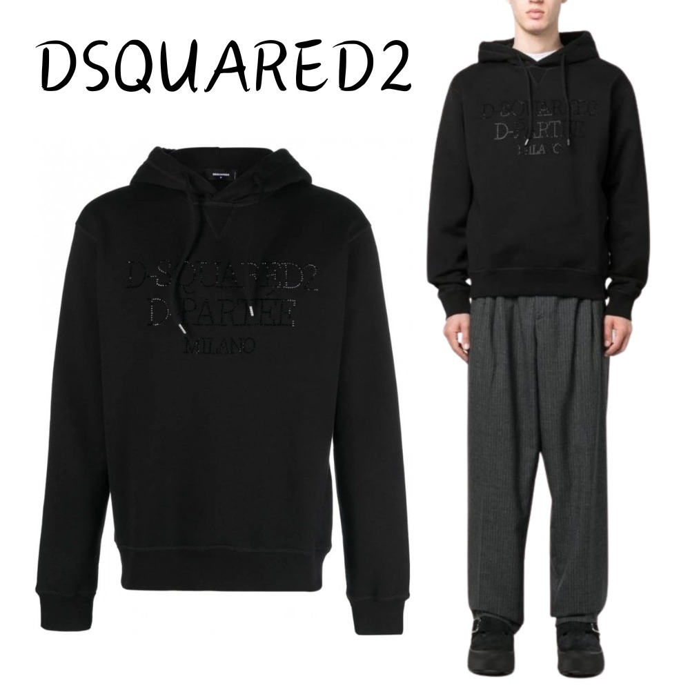 【DSQUARED2】Tonal Branding Hoodie ブランディング パーカー