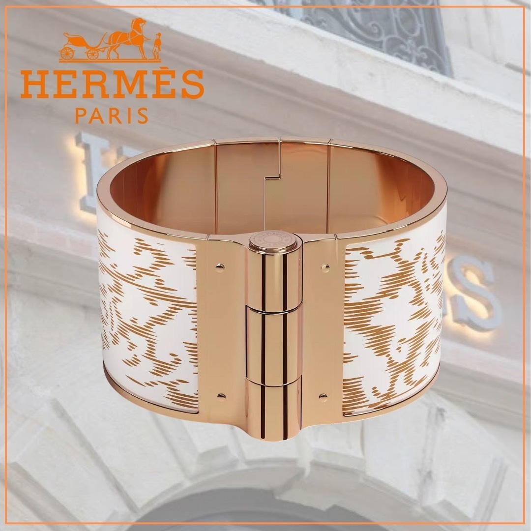 存在感抜群でおしゃれな♪【HERMES】《Ikat》ブレスレット