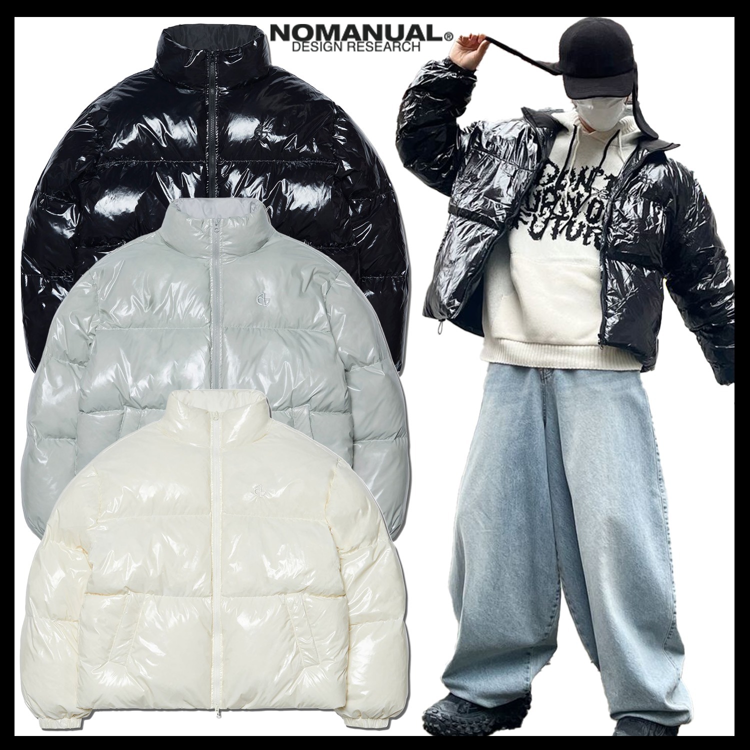 【NOMANUAL】LUKE DUCK DOWN ★男女共用★ 追跡付