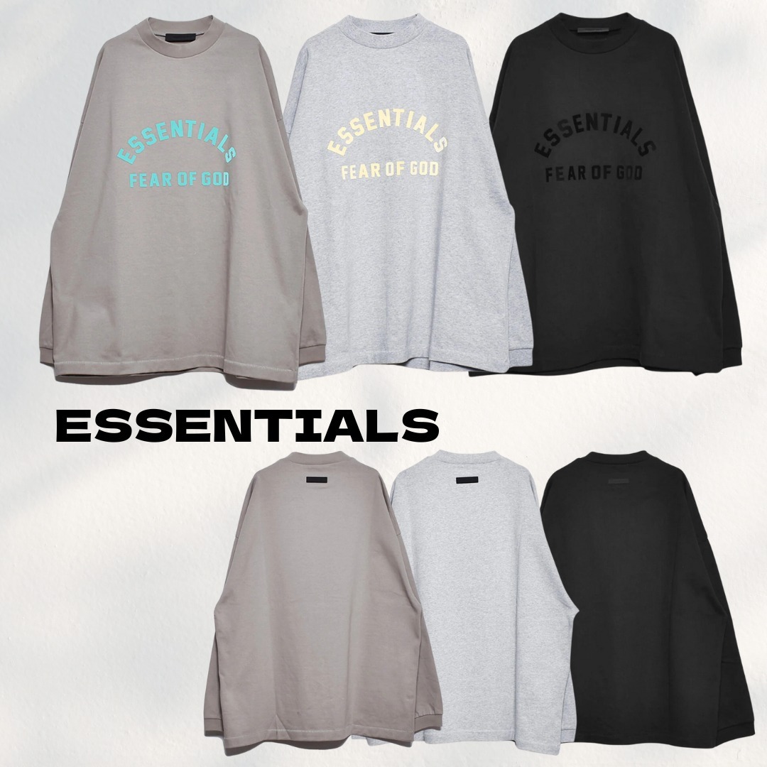 【国内買付】ESSENTIALS/ロングスリーブTシャツ