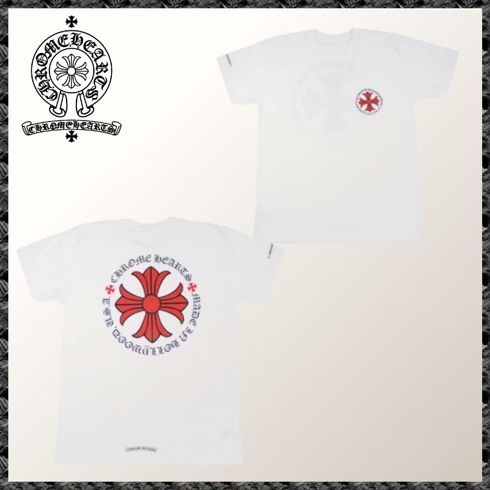 送料込【CHROME HEARTS】Made in Hollywood Plus クロス Tシャツ
