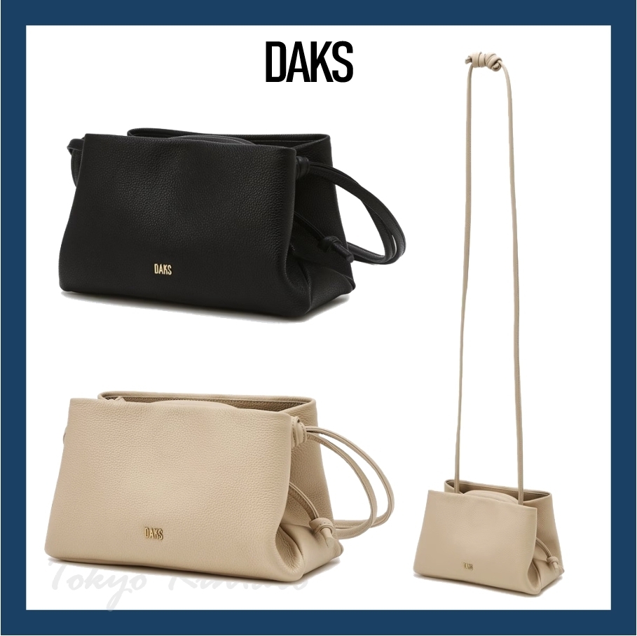 [DAKS] Cowhide Mini Shoulder and Cross Bag ★大人気★