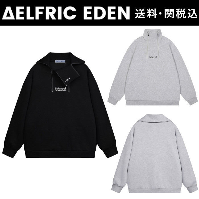 【Aelfric Eden】ダブル ジップアップ スウェットシャツ
