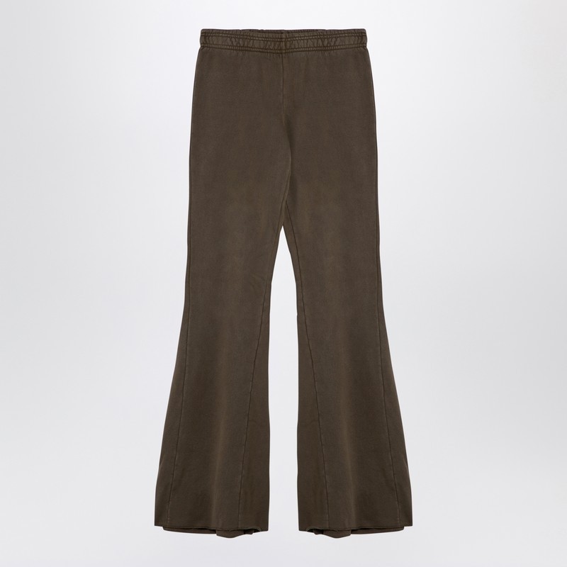 ボトムスその他 Entire Studios Organic cotton military green flared trousers