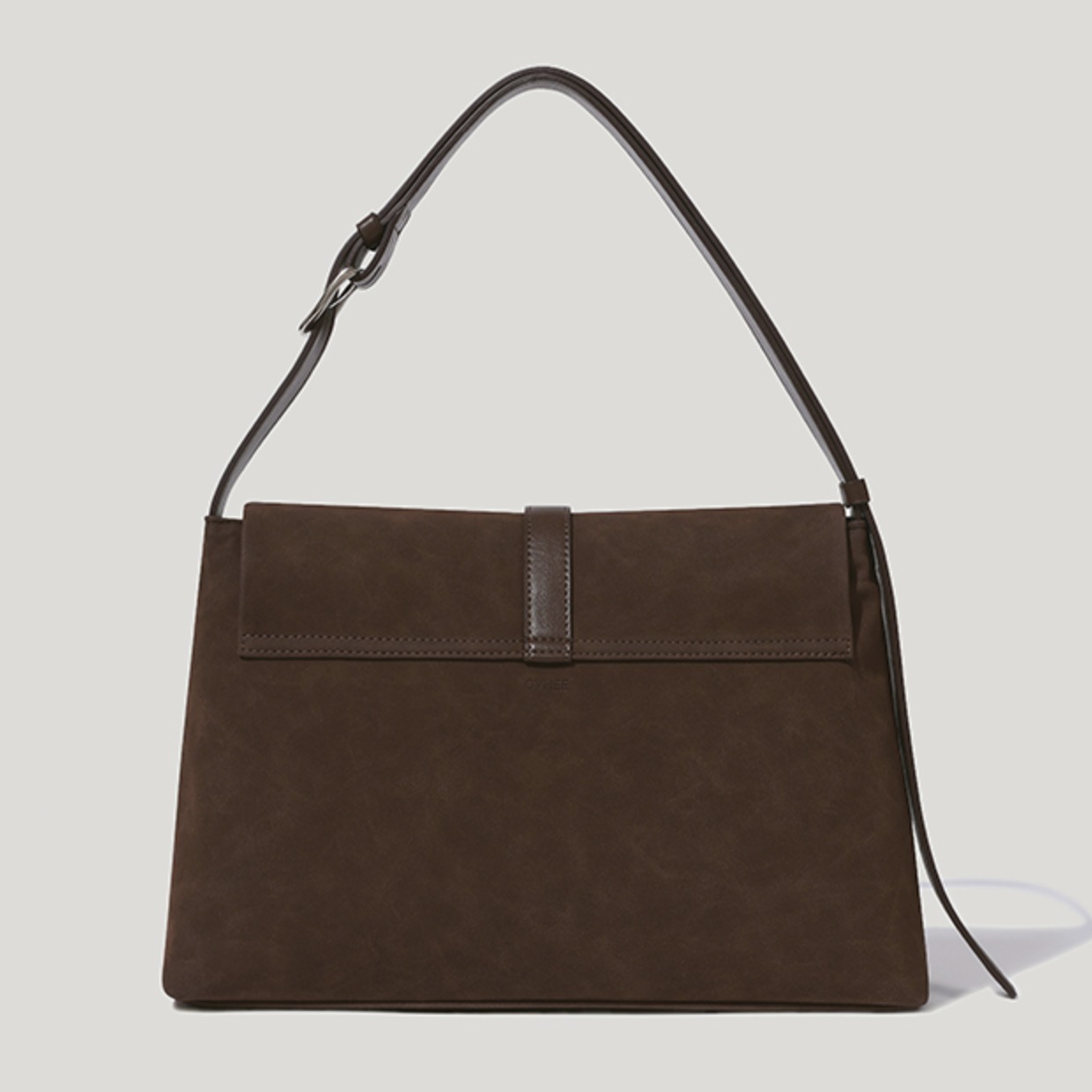 追跡付★OVHEE★Chloe Suede bag Cocoa★2way ショルダーバッグ OVHEE Chloe Suede bag Cocoa/2way ショルダーバッグ 韓国