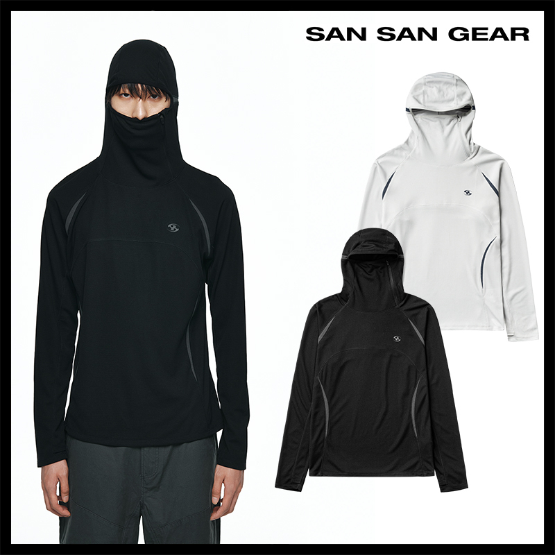 関税/送料込★SAN SAN GEAR★[24FW] SLIM HOODIE LONG SLEEVES