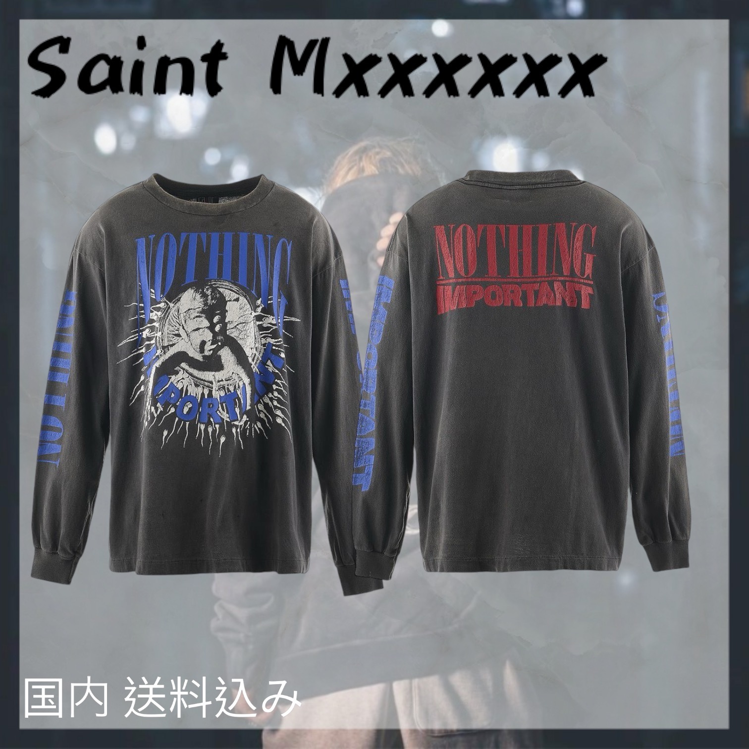 Saint Mxxxxxx♡ KK_LS TEE/NOTHING IMP