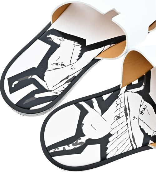 HERMES エルメス サンダル 白 EU41(26cm位) 4103524L0069 HERMES エルメス サンダル 白 EU41(26cm位) 4103524L0069