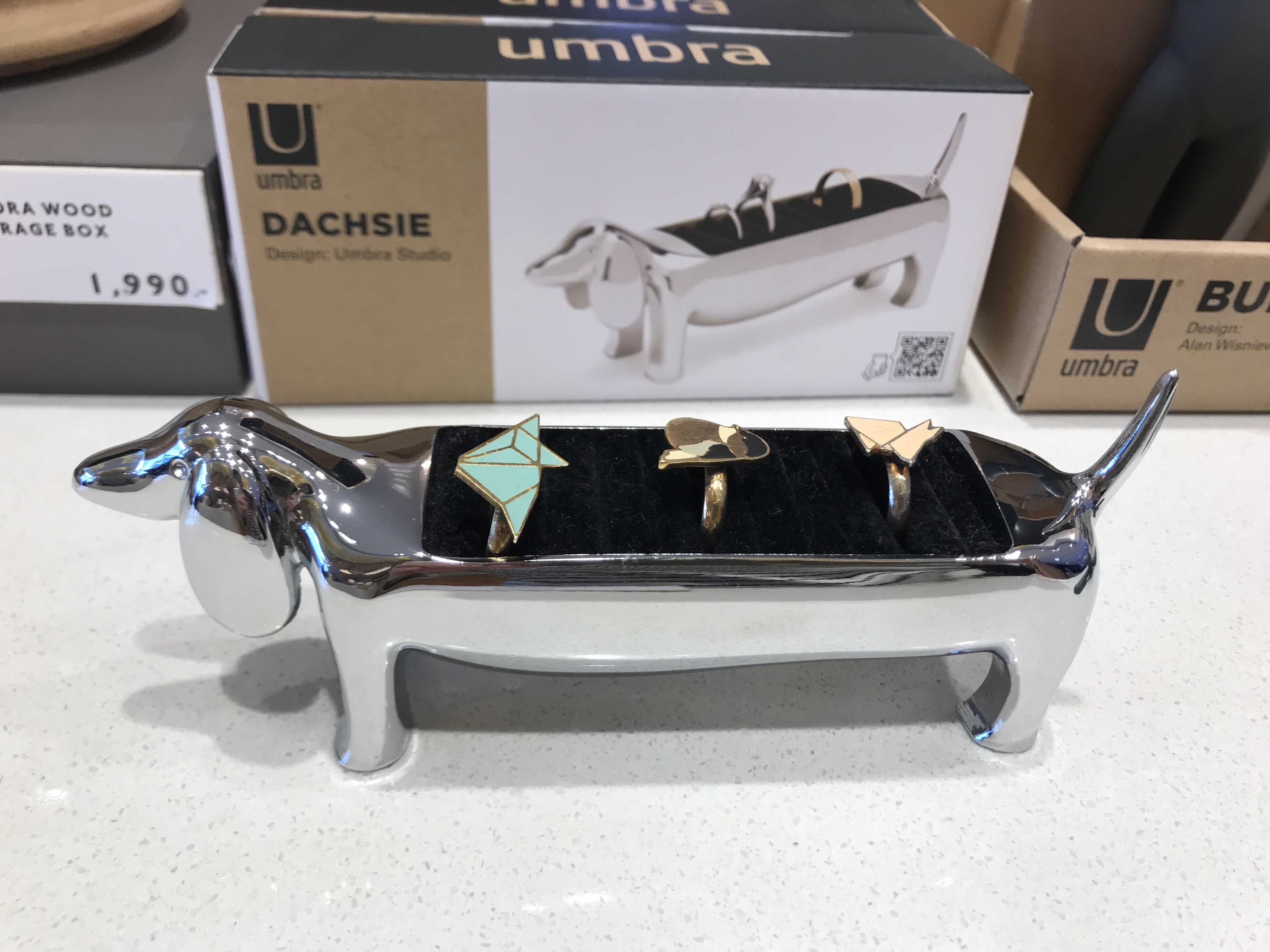 指輪置き 犬 わんちゃん 海外 雑貨 リングホルダー Umbra
