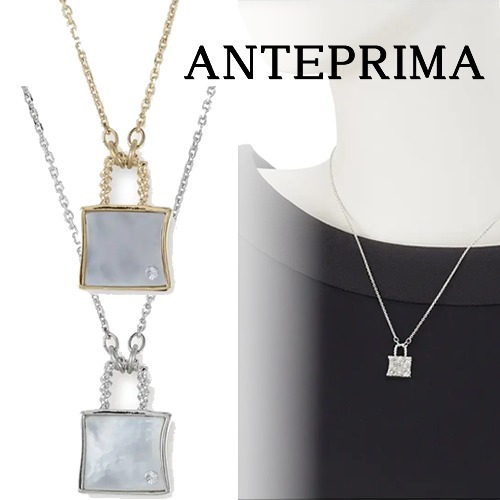【ANTEPRIMA】即対応 白蝶貝ワイヤーバッグ ネックレス