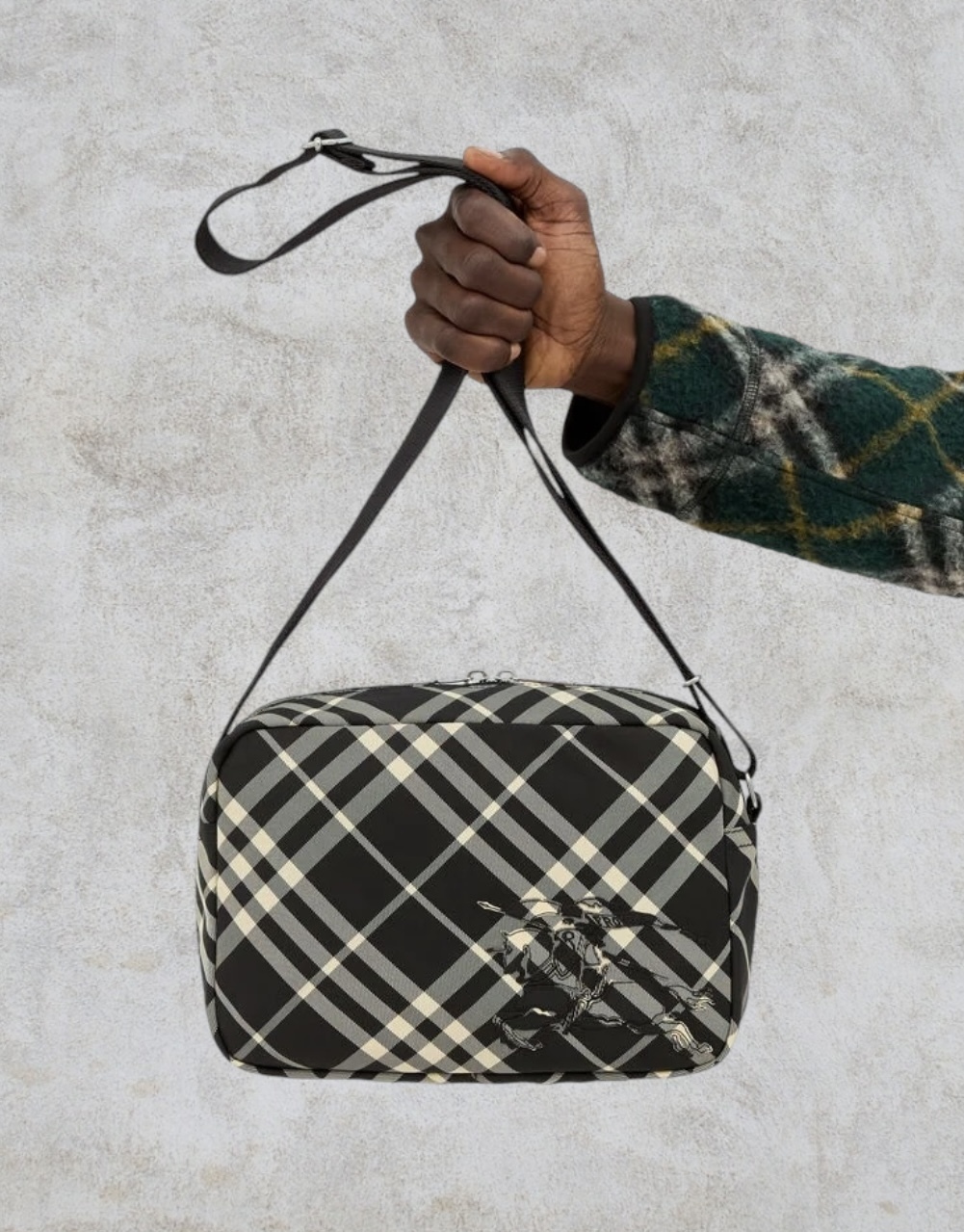 Burberry チェック クロスボディバッグ