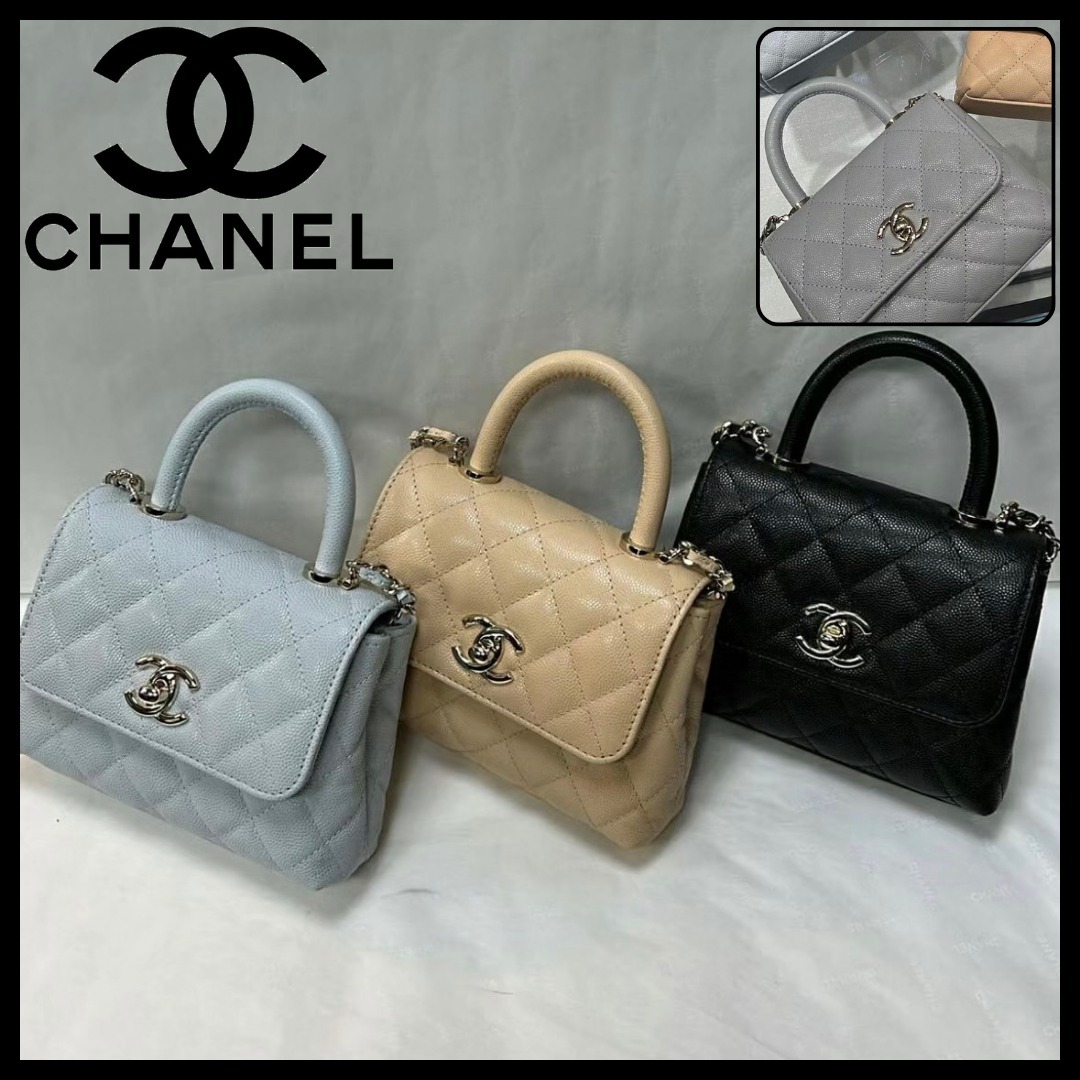 【新作】CHANEL キュートなシルエット♪チェーン クラッチ
