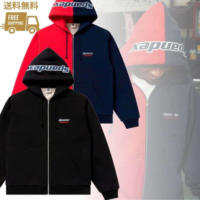 《ブラックアイパッチ》ジップアップフーディ パーカー