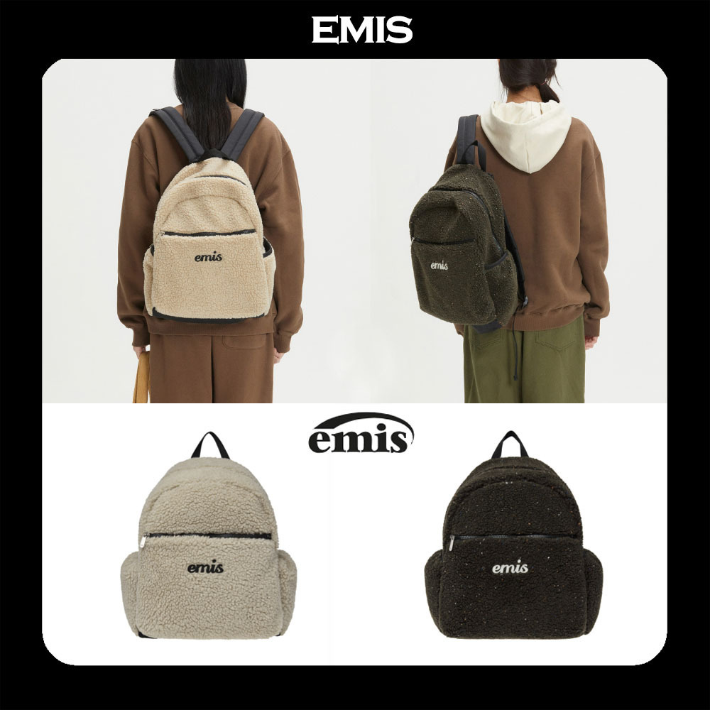 EMIS★韓国大人気 [24FW] SHEARLING BACKPACK