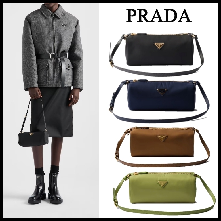 【PRADA】プラダ ロゴ Re-Nylon ポーチ