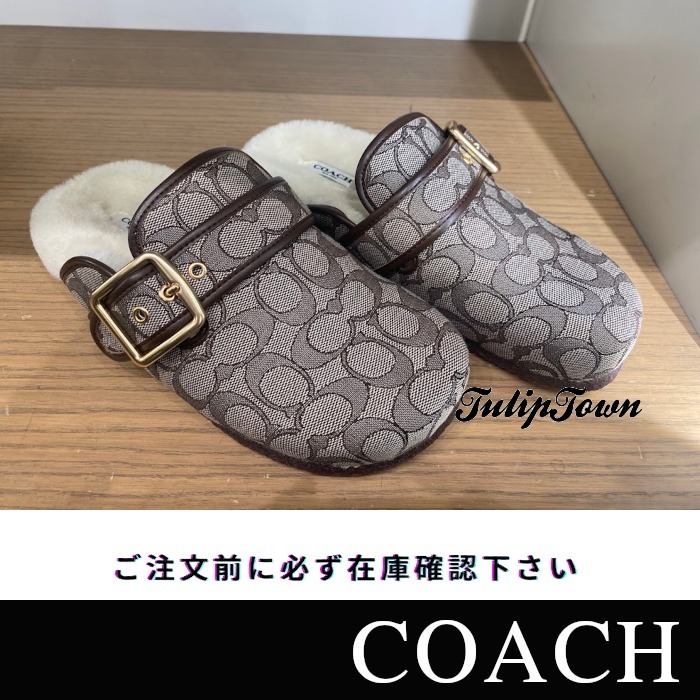 【COACH】Ashton Clog サンダル 在庫確認下さい CW680