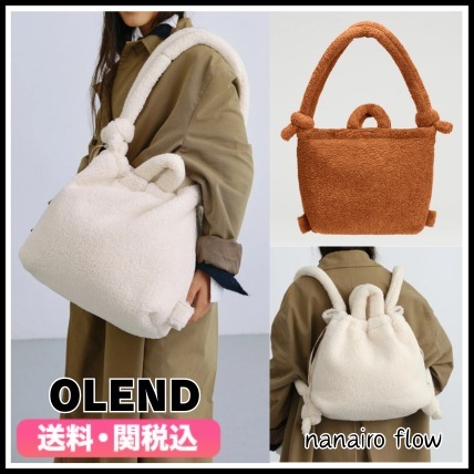 ★OLEND★ オナ シェルパ テディショルダーバッグ 送料関税込