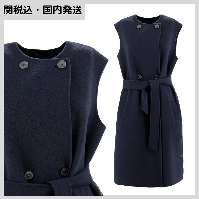 【関税・送料込】Weekend Max Mara☆ダブルブレストウールコート