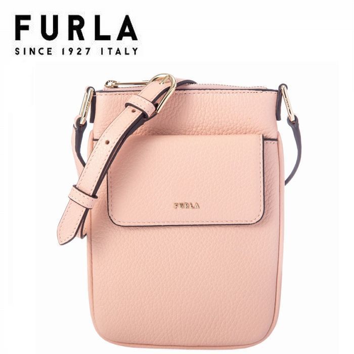 ☆FURLA☆ 斜めがけ Crossbody ショルダーバッグ CANDY ROSE♪