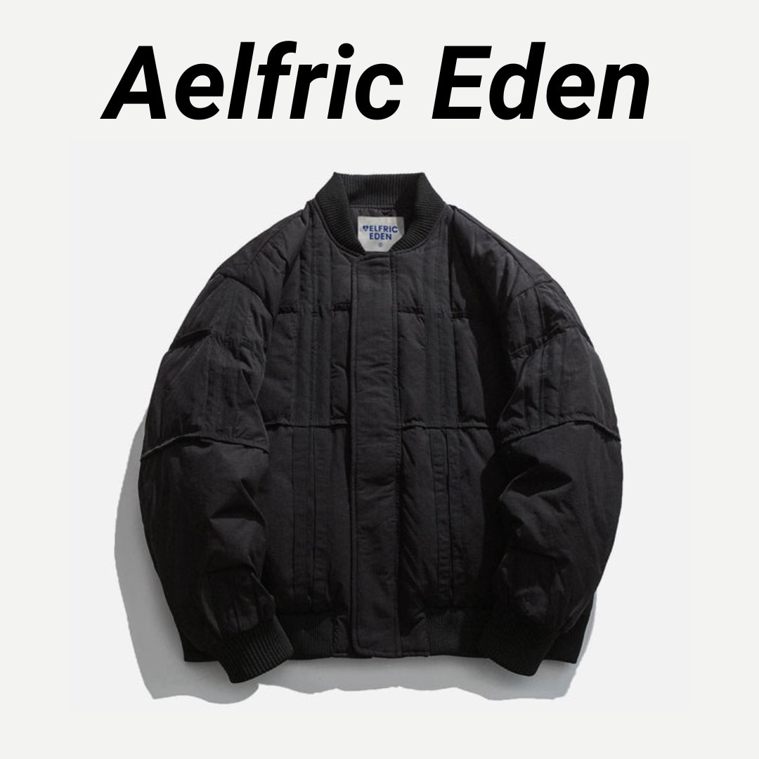 ◆Aelfric Eden◆ピュアカラー ステッチ パファーコート 送料込