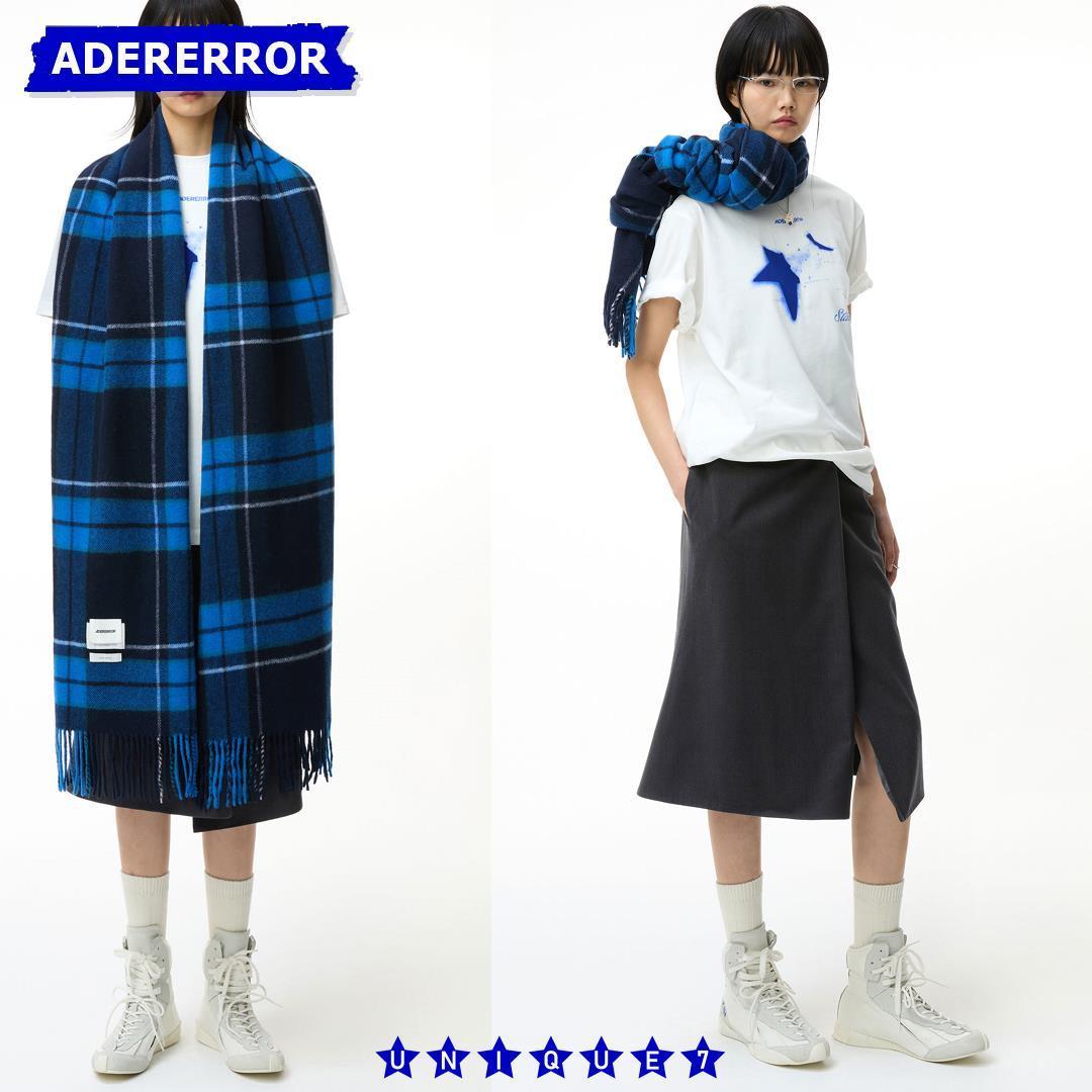 ADERERROR★マフラー★Revint Plaid Product. 109★ウール 100% ADER AderSpace # Shop #