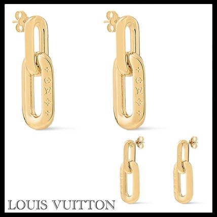 2連で華やか】Louis Vuitton ピアス ドゥーブル 2マイヨン PM