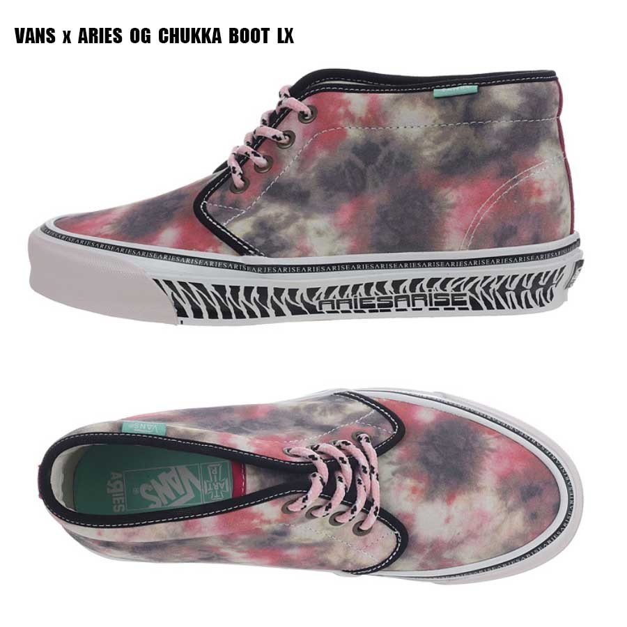 VANS x ARIES OG CHUKKA BOOT LX★コラボ★TIE DYE