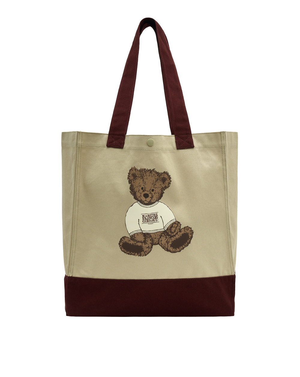 【MARITHEFRANCOISGIRBAUD】 DOODLE BEAR BIG SHOPPER BAG