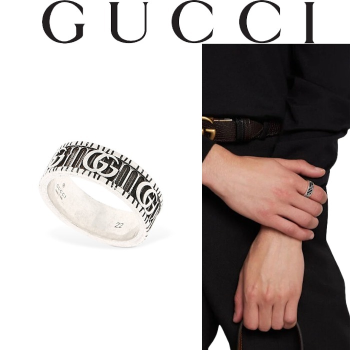 【GUCCI】GG Marmont リング 8mm