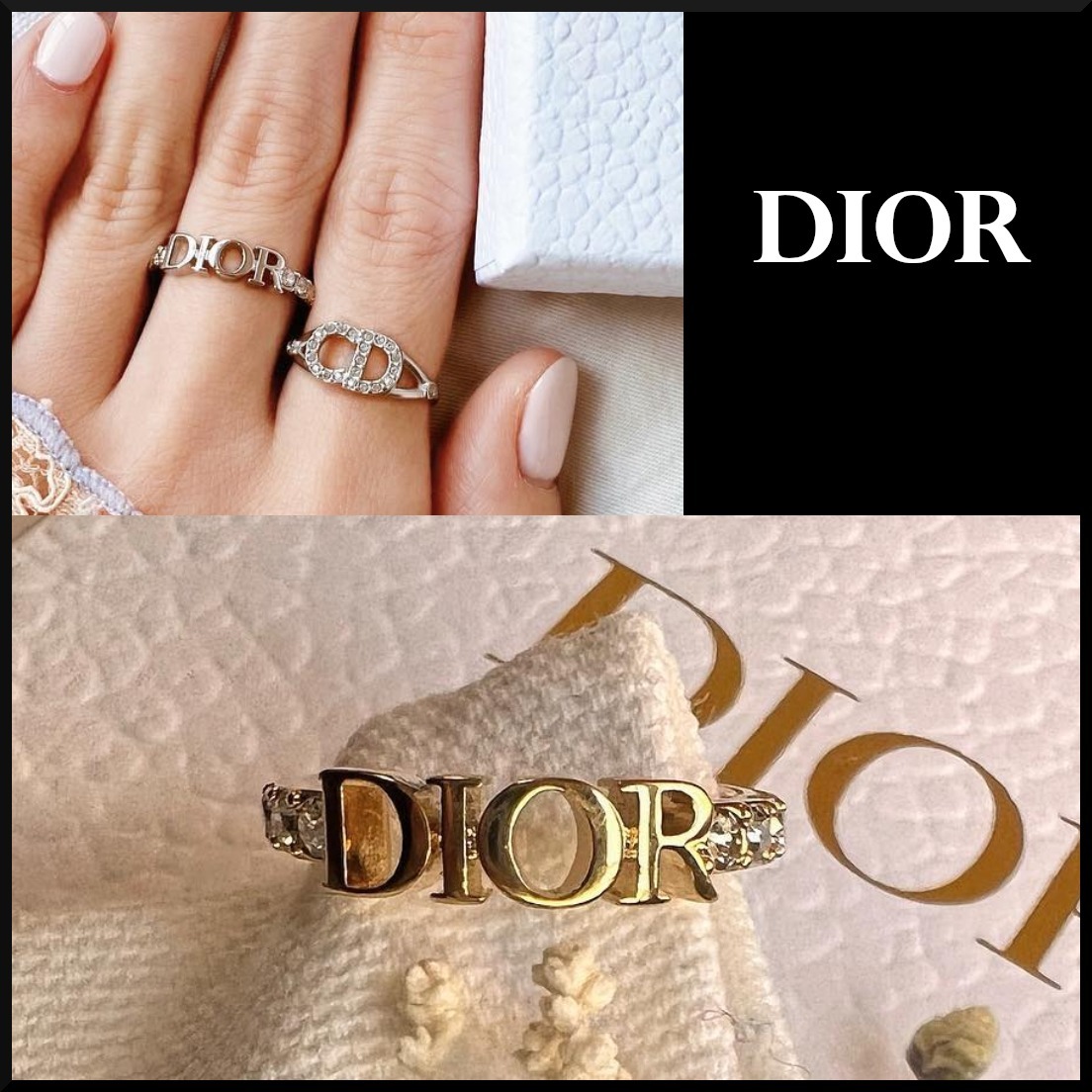 人気商品★Dior DIO(R)EVOLUTION ロゴリング