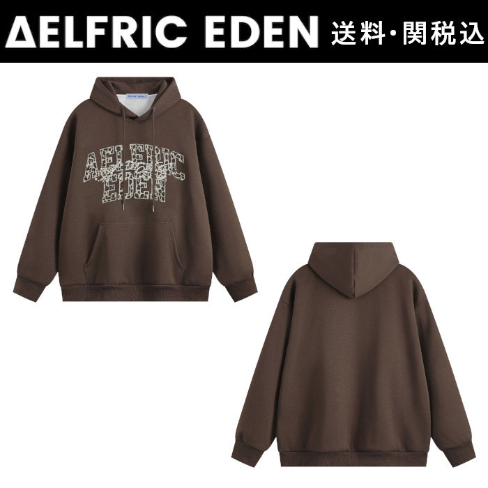 【Aelfric Eden】ヒョウ柄パール パーカー