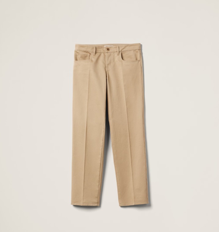 《送料無料》 MIU MIU Chino trousers