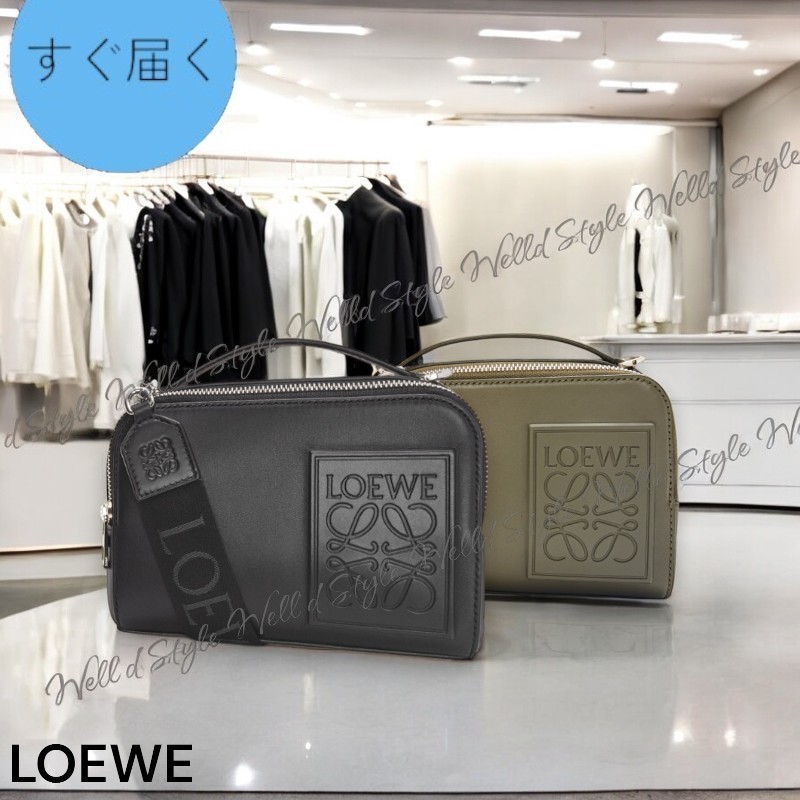 国内発送・すぐ届く【LOEWE】カメラ クロスボディバッグ