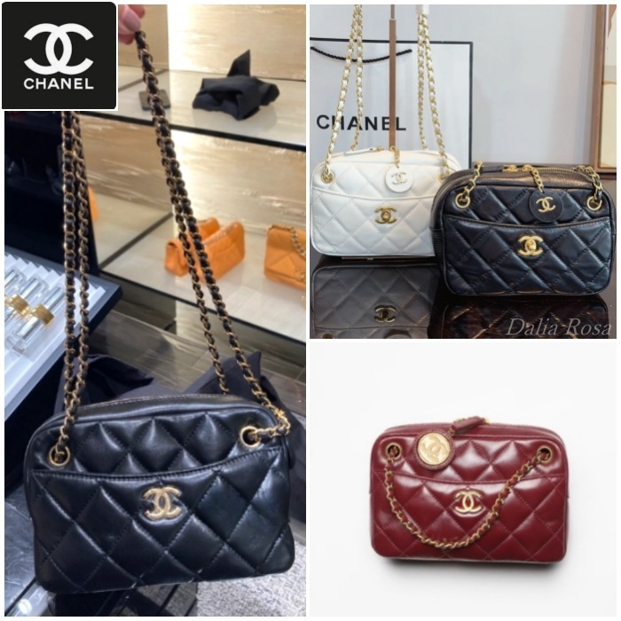 ４色展開♡溢れるセレブ感【CHANEL】ミニカメラケース